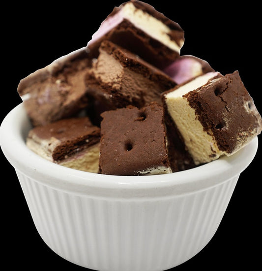 Freeze-Dried Neapolitan Ice Cream Sandwich